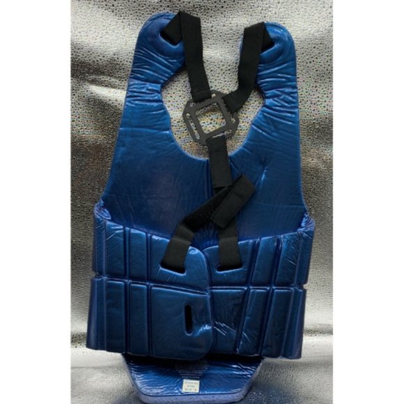 ProForce Blue M Vinyl Bodyguard Chest Gear Z373 - Picture 2 of 2
